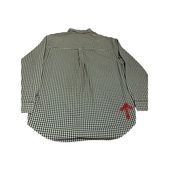 Chaps Ralph Lauren Men’s Size XL Long Sleeve Button Down Green Plaid Shirt - Picture 5 of 11